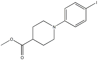 1-(4-碘苯基)-4-哌啶甲酸甲酯,1430472-11-9,结构式
