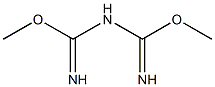 Imidodicarbonimidic acid, 1,3-dimethyl ester Struktur