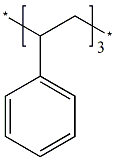 Benzene, ethenyl-, trimer Structure