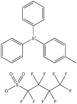284474-28-8 二苯基(对甲苯基)硫鎓全氟丁基-1-磺酸盐