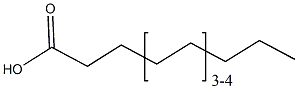 椰子油脂肪酸,61788-47-4,结构式