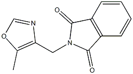 2-(5-Methyl-oxazol-4-ylmethyl)-isoindole-1,3-dione Structure