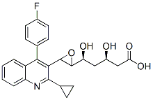 Pitavastatin Impurity 13 化学構造式