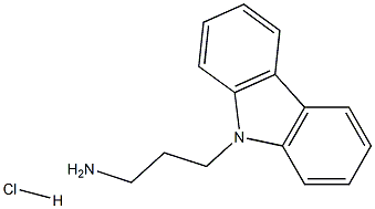 3-(9H-carbazol-9-yl)propan-1-amine hydrochloride Structure