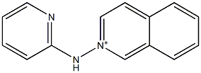 2-(2-pyridinylamino)isoquinolinium Struktur