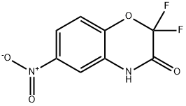 2,2-difluoro-6-nitro-2H-benzo[b][1,4]oxazin-3(4H)-one Structure