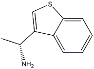 (1R)-1-(1-BENZOTHIOPHEN-3-YL)ETHAN-1-AMINE Structure