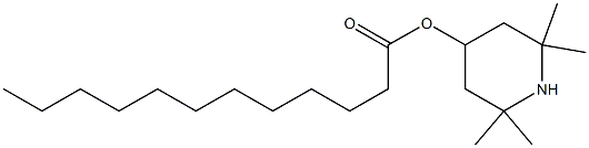 2,2,6,6-Tetramethylpiperidin-4-yl dodecanoate Struktur
