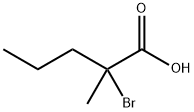 2-BROMO-2-METHYLPENTANOIC ACID Struktur