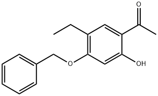 1-(5-(Benzyloxy)-2-hydroxyphenyl)ethanone 结构式
