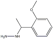 1-(1-(2-methoxyphenyl)ethyl)hydrazine,1016496-87-9,结构式
