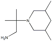 2-(3,5-dimethylpiperidin-1-yl)-2-methylpropan-1-amine|2-(3,5-二甲基哌啶-1-基)-2-甲基丙烷-1-胺