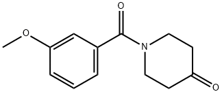 1016741-90-4 1-(3-メトキシベンゾイル)ピペリジン-4-オン