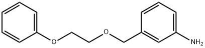 3-[(2-phenoxyethoxy)methyl]aniline Structure