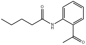 N-(2-acetylphenyl)pentanamide Struktur