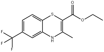 ethyl 3-methyl-6-(trifluoromethyl)-4H-1,4-benzothiazine-2-carboxylate Structure