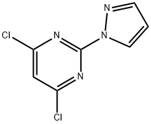 2-(1H-Pyrazol-1-yl)-4,6-dichloropyrimidine|2-(1H-Pyrazol-1-yl)-4,6-dichloropyrimidine