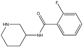 2-fluoro-N-(piperidin-3-yl)benzamide,1018458-20-2,结构式