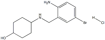 (1r,4r)-4-((2-amino-5-bromobenzyl)amino)cyclohexanol hydrochloride