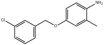 4-[(3-chlorophenyl)methoxy]-2-methylaniline|4-[(3-氯苯基)甲氧基]-2-甲基苯胺