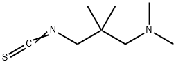 (3-isothiocyanato-2,2-dimethylpropyl)dimethylamine Structure