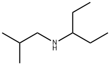 (2-methylpropyl)(pentan-3-yl)amine Structure