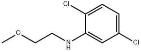 2,5-dichloro-N-(2-methoxyethyl)aniline Structure