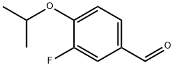 3-氟-4-(丙-2-氧基)苯甲醛 结构式