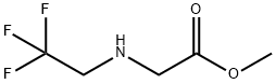 methyl 2-[(2,2,2-trifluoroethyl)amino]acetate Struktur