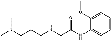 2-{[3-(dimethylamino)propyl]amino}-N-(2-methoxyphenyl)acetamide,1021241-12-2,结构式