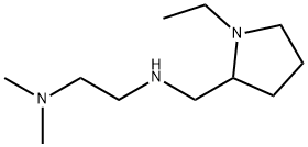 [2-(dimethylamino)ethyl][(1-ethylpyrrolidin-2-yl)methyl]amine Struktur