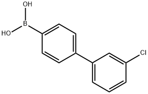 B-(3'-Chloro[1,1'-biphenyl]-4-yl)boronic acid Structure