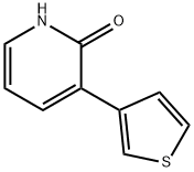 2-Hydroxy-3-(3-thienyl)pyridine Structure