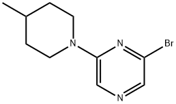 1027512-73-7 2-Bromo-6-(4-methylpiperidino)pyrazine