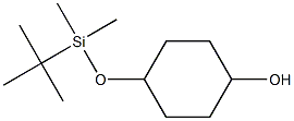 (1r,4r)-4-((tert-butyldimethylsilyl)oxy)cyclohexan-1-ol Struktur