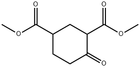 1,3-二甲基4-氧代环己烷-1,3-二羧酸 结构式
