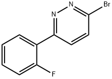 3-Bromo-6-(2-fluorophenyl)pyridazine Struktur