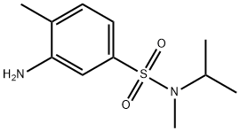 3-amino-N,4-dimethyl-N-(propan-2-yl)benzene-1-sulfonamide Structure