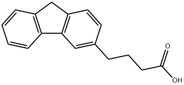 4-(9H-芴-3-基)丁酸, 1036466-51-9, 结构式