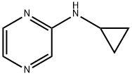 N-cyclopropylpyrazin-2-amine 结构式