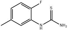 (2-fluoro-5-methylphenyl)thiourea Structure