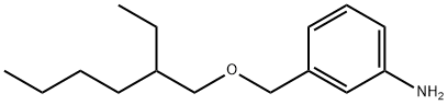 3-{[(2-ethylhexyl)oxy]methyl}aniline Struktur