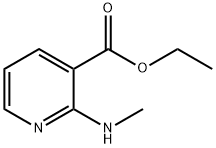 ethyl 2-(methylamino)pyridine-3-carboxylate Struktur