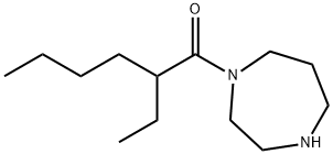 1-(1,4-diazepan-1-yl)-2-ethylhexan-1-one Structure