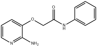 2-[(2-aminopyridin-3-yl)oxy]-N-phenylacetamide Struktur