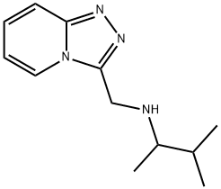 (3-methylbutan-2-yl)({[1,2,4]triazolo[4,3-a]pyridin-3-ylmethyl})amine,1042524-08-2,结构式