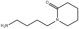 1-(4-aminobutyl)piperidin-2-one Structure