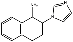 2-(1H-imidazol-1-yl)-1,2,3,4-tetrahydronaphthalen-1-amine Structure