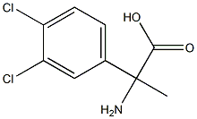2-amino-2-(3,4-dichlorophenyl)propanoic acid Structure