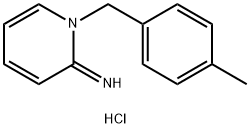 1-[(4-methylphenyl)methyl]-1,2-dihydropyridin-2-imine hydrochloride 化学構造式